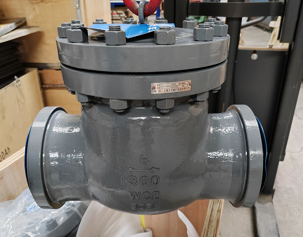 H64H-300LB-DN150焊接止回閥實(shí)物圖