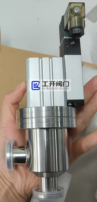 上海工開(kāi)閥門(mén)-氣動(dòng)高真空擋板閥GDQ-J